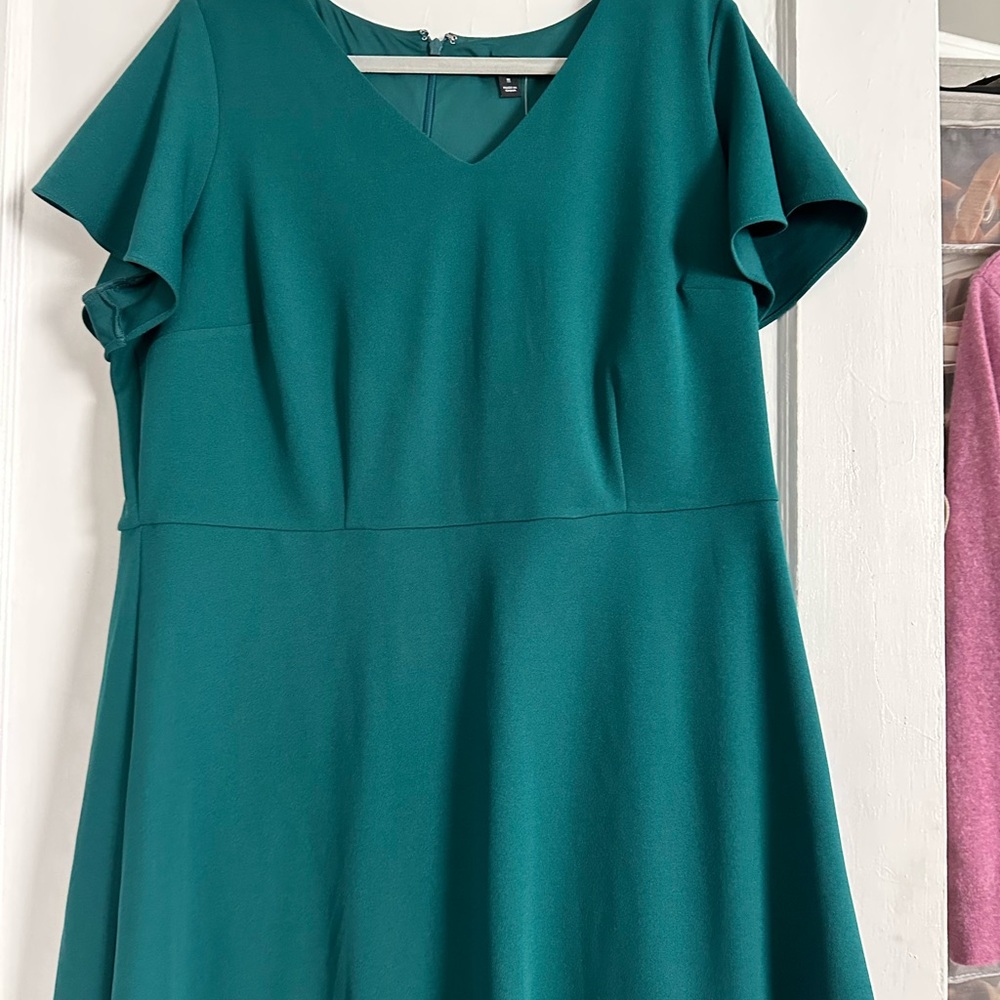 41 Hawthorn Teal Midi Dress